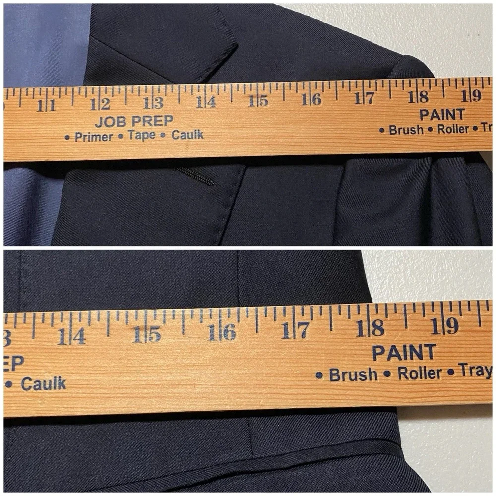 Suitsupply Blazer Jacket 48 (38R) Mens Lazio VBC 2B 2V Navy READ - Picture 7 of 10